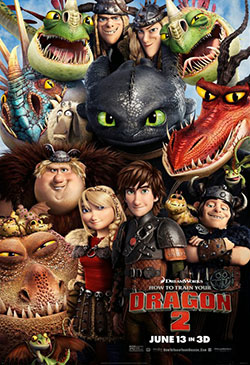 How to Train Your Dragon 2 Poster