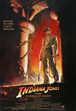 Indiana Jones And The Temple Of Doom Poster