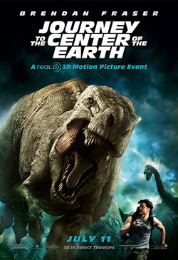 Journey to the Center of the Earth 3D Poster