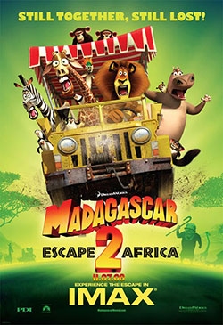 Madagascar: Escape 2 Africa Poster